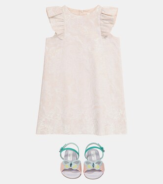 Poupée floral jacquard dress | Bonpoint