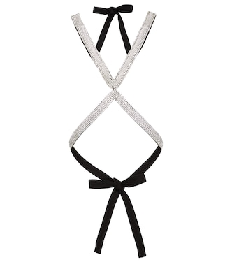 Cintura harness con cristalli | JW Anderson