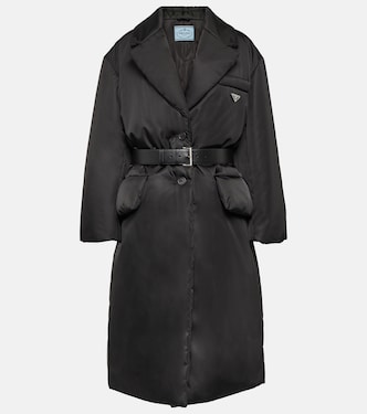 Wattierter Mantel aus Re-Nylon | Prada