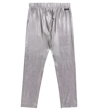 Leggings metalizados | Dolce&Gabbana Kids