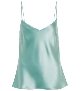 Top aus Satin | Galvan
