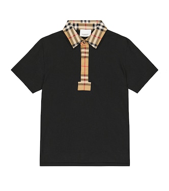 Polohemd Burberry Check aus Baumwolle | Burberry Kids