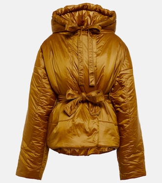 Sleeping Bag hooded puffer coat | Norma Kamali