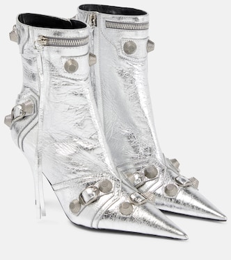 Stivaletti Cagole in pelle metallizzata | Balenciaga