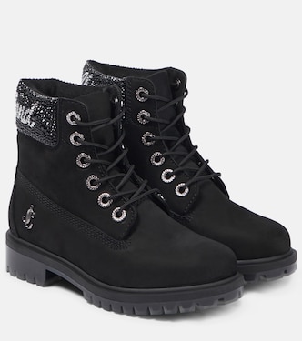 x Timberland embellished Swarovski boots | Jimmy Choo