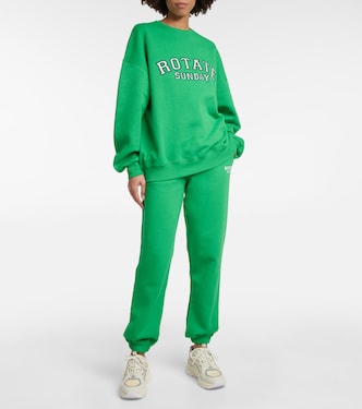 Iris logo cotton sweatshirt | Rotate