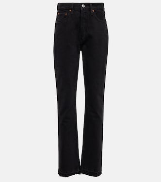 High-Rise Straight Jeans 70s | Re/Done