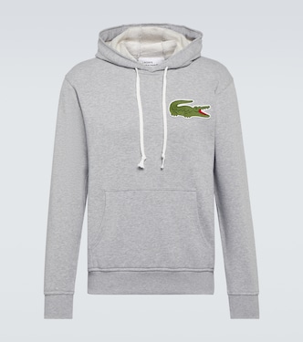 x Lacoste - Felpa in cotone con cappuccio | Comme des Garçons Shirt