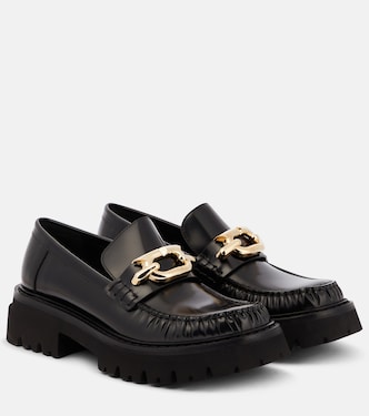 Mocassins en cuir à ornements | Ferragamo