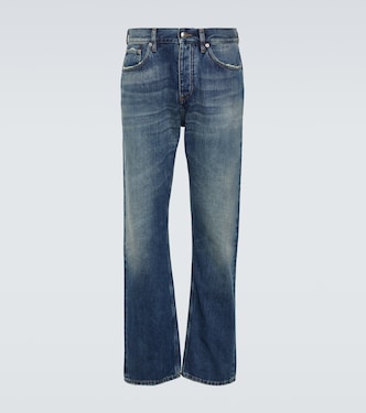 Jeans rectos en denim japonés | Burberry