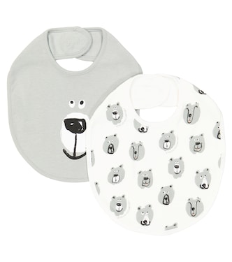 Baby - Set di due bavaglini in cotone | Stella McCartney Kids