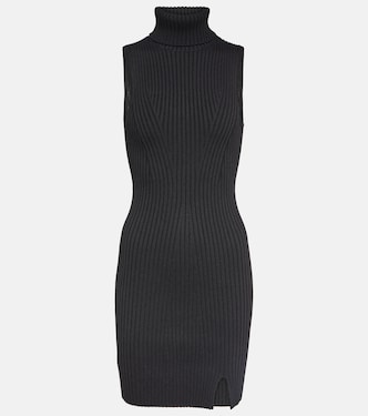 Callum ribbed-knit turtleneck minidress | Staud