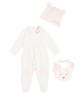 Baby - Tutina, bavaglino e berretto | Monnalisa
