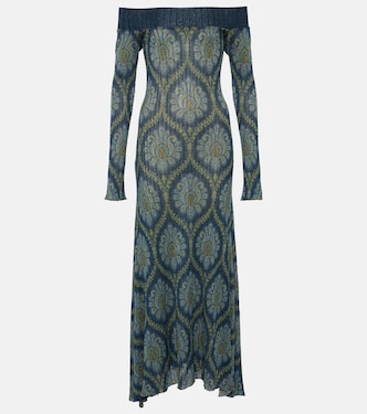 Vestido midi con hombro descubierto | Etro