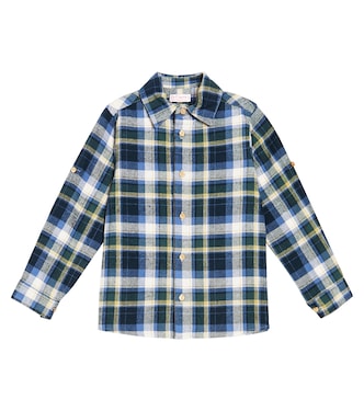Chemise Nico en coton à carreaux | La Coqueta
