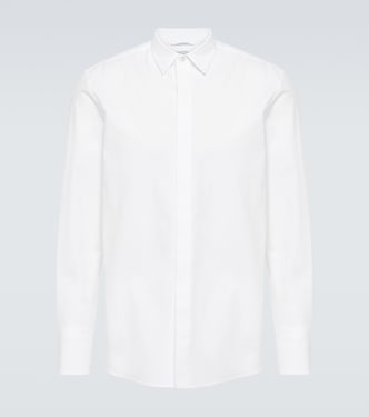 Camisa Rockstud Untitled de popelín de algodón | Valentino