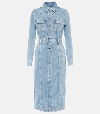Vestido midi Luxe de denim | 7 For All Mankind