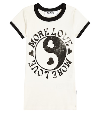 More Love T-Shirt aus Baumwoll-Jersey | Molo