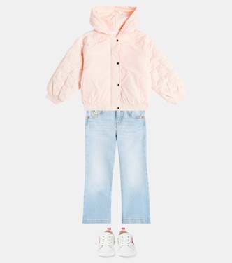 Giacca imbottita con ricamo | Chloé Kids