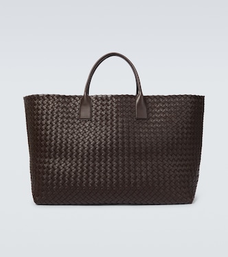 Cabat Maxi Intrecciato leather tote bag | Bottega Veneta