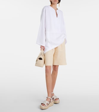 Espadrillas Kate in pelle con zeppa | Tod's