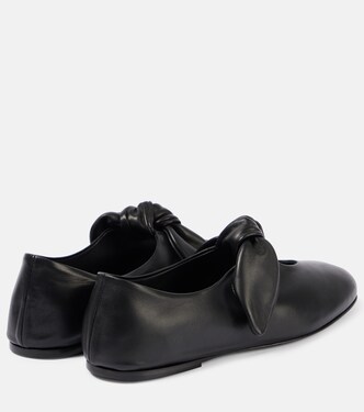Ballerine in pelle con fiocco | CO