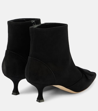 Stivaletti Baylow in suede | Manolo Blahnik