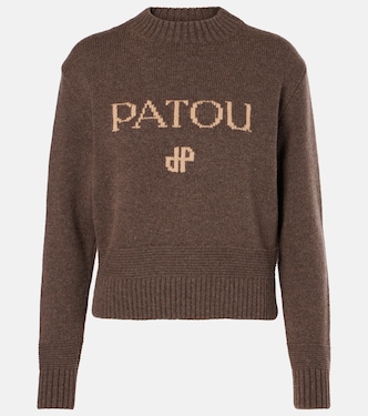 Jersey de lana y cachemir en intarsia | Patou