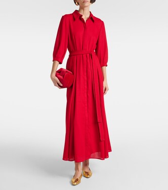 Abito chemisier Andy in lana vergine | Gabriela Hearst