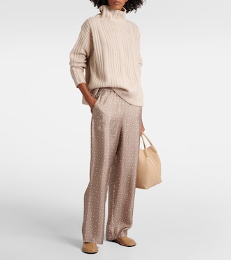 Vitalba wool and cashmere turtleneck sweater | Max Mara