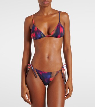 Spatiale printed bikini top | Eres