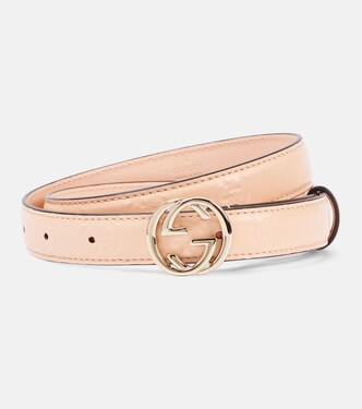 Interlocking G leather belt | Gucci