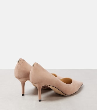 Escarpins Love 65 en daim | Jimmy Choo
