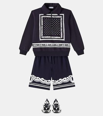 Short Bandana en coton | Dolce&Gabbana Kids
