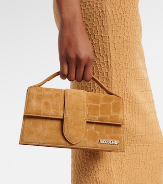 Borsa a tracolla Bambino Large in suede | Jacquemus