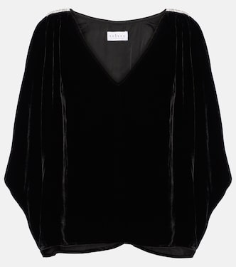 Top Adelle aus Samt | Velvet