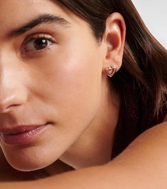 Boucles d'oreilles en or 14 ct et saphirs | Roxanne First