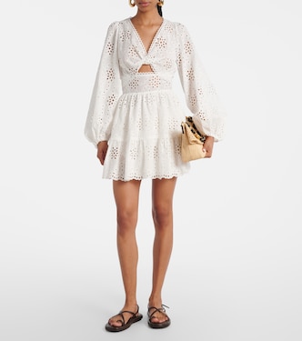 Mariah cotton minidress | Alexandra Miro