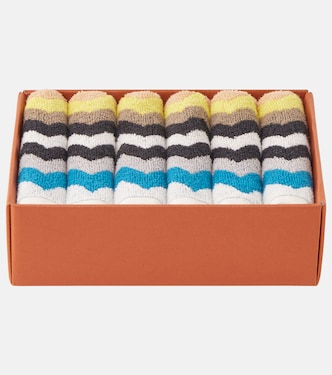 Set de 6 serviettes de toilette Best en coton | Missoni