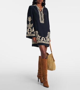 Fadeli embroidered crêpe tunic | Marant Etoile