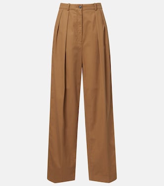 Igor cotton and cashmere wide-leg pants | The Row