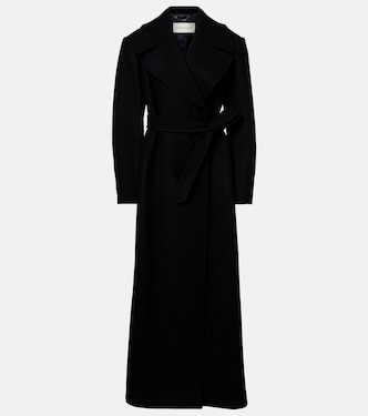Abrigo de sarga en mezcla de lana | Dries Van Noten
