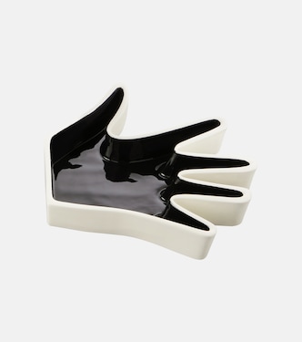Plateau décoratif Impronta Mano en céramique | Cassina