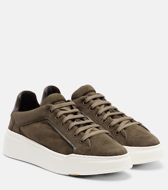 Suede platform sneakers | Max Mara