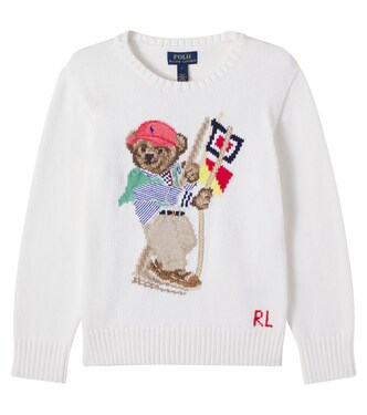 Polo Bear cotton sweater | Polo Ralph Lauren Kids