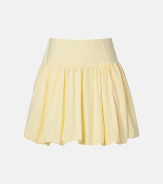 Pippa cotton-blend poplin miniskirt | Simkhai