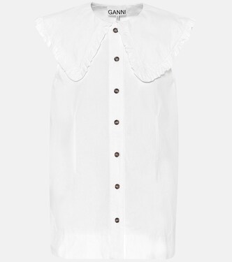 Camicia in popeline di cotone | Ganni