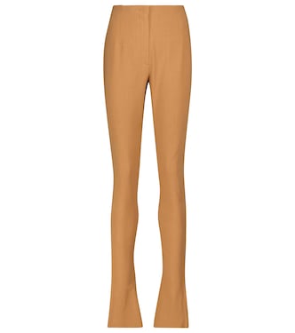 Pantalon Obiou à taille haute en lin mélangé | Jacquemus