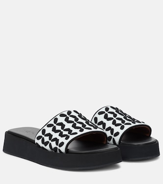 Knit platform sandals | Alaïa