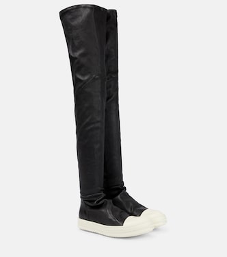 Botas mosqueteras Stocking de piel | Rick Owens